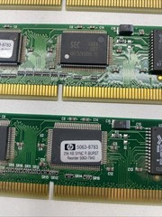 5063-8783 Hewlett Packard Memory Mod.(3PC)+ (1) 512K Cache Memory Module..B43-5