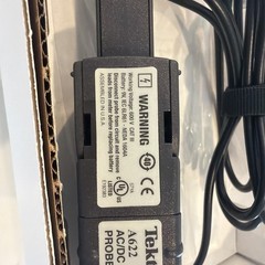 Tektronix A622 AC DC Current Clamp Probe 100 Amp DC to 100kHz BNC Oscilloscope