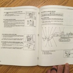 Komatsu PC1000-1 LC/SE-1 OPERATION & MAINTENANCE MANUAL EXCAVATOR OPERATOR GUIDE