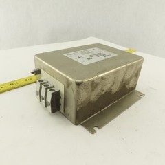 Corcom F4481 EMI Filter 36A 50/60Hz 520V Phase to Phase 300V Phase to Ground