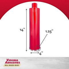 Virginia Abrasives 425-03041 (4″x14″ Core Drill Bit) NEW IN BOX