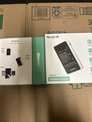 Fluentalk by Timekettle, T1 Mini Translator Device No WiFi Needed Built In NEW