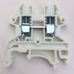 DIN Rail Terminal Blocks 10 Quantity DK4N-WE White Dinkle 10 AWG Gauge 30A 600V