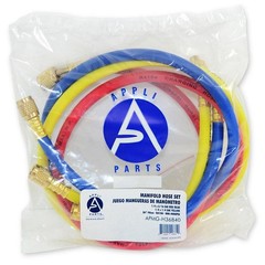 Appli Parts APMG-H36840 36 in Long 1/4 in SAE x 5/16 in SAE Red/Blue Hose, 1/4 i
