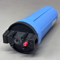 PENTAIR Pentek Slim Line Water Filter Housing Leakproof 10″ 1/2″ FIP Blue/Black