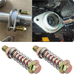 Car Exhaust Manifold Bolts Kit, M10x1.5 Steel Bolts and Nuts for Most Vehicles