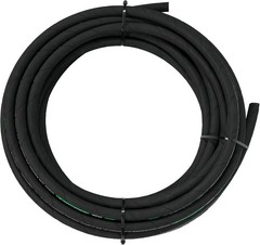 1/2″ x 50 ft Hydraulic Hose 3988 PSI 2 Steel Wire Braid Rubber Flexible Hose