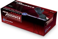 Metal Advance Nitrile 5mil Thickness Gloves Powder Free