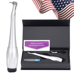 Dental Manual Implant Torque Wrench Handpiece with 16 Screws Drivers 2.35mm