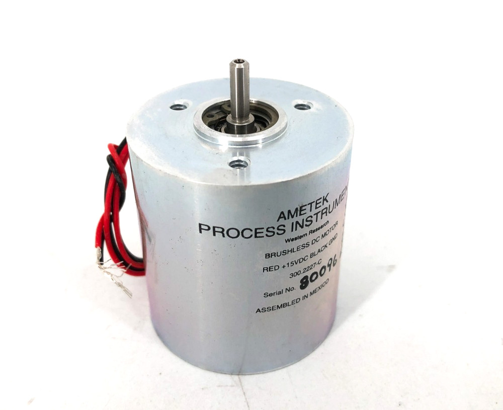 New Ametek 300.2227 Brushless DC Motor 15VDC 2 Wire Rev. C