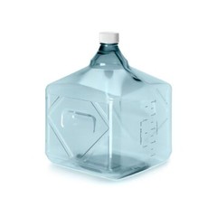 Thermo Scientific 3410-42 Nalgene 10 L Square Biotainer Carboy, Sterile Case/2