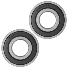 Caltric 6204-2RS 6204-2RDQE6 Side Rubber Sealed Ball Bearings 20x47x14 mm