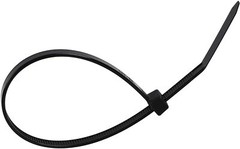 1,000 Pack UV Black Cable Ties 14-in 50 Lb Tensile 14-in