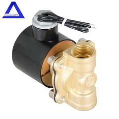 1/2 inch 12V DC Brass Electric Solenoid Valve NPT Gas Water Air Normally Closed