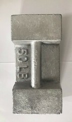 50LB CAST IRON CALIBRATION WEIGHT