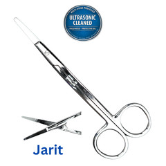Jarit 415-115 Fomon Dorsal Scissors, Angled Handles, 5.5″ – Ultrasonic Cleaned