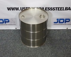 10 Gallon Stainless Steel Closed Top Drum Moonshine Barrel