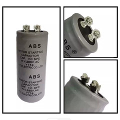 75/100/150/200/250/300/400/500/600~1200MFD ABS CD60 Starting Capacitor 250VAC