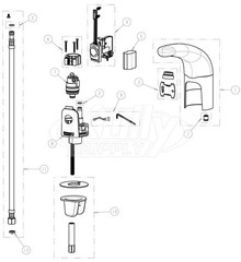 Chicago Faucets 116.201.AB.1 HyTronic Traditional Sensor Faucet