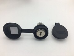 Qty6 Black Plastic Dust Cover Waterproof Caps Fit for 19mm 3/4″ Dia Cam Lock USA