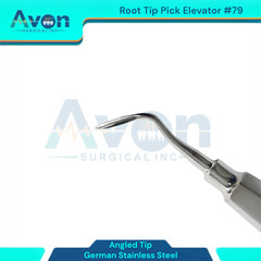 3 Count Apical Root Tip Picks, Dental Tooth Extraction Elevators #78, #79, #80