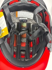STUDSON SHK-1 Standard Brim Non-Vented Type II Class E Helmet Red L/XL