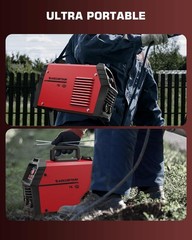 200A ARC Welder 110V/220V LED Portable Stick/Lift TIG/MMA Synergic IGBT Inverter
