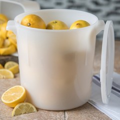Carlisle Foodservice Products Bain Marie Round Food Storage Container For