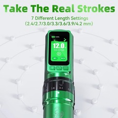 Mast Tattoo Gun Pen Machine, Fold Pro Cordless Year of Snake Edition Gift