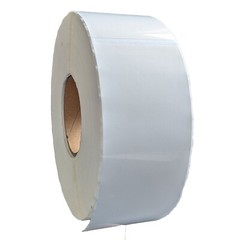 3″ x 8″ x 700 Labels, White Gloss BOPP Roll Inkjet Labels, 3″ Core, Blank