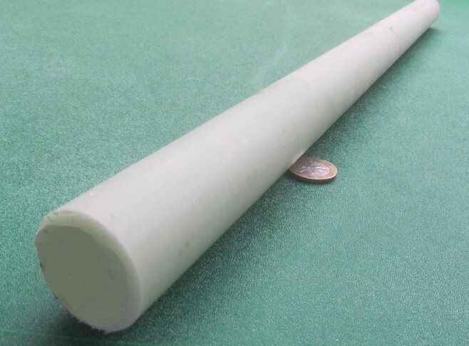 Phenolic Micarta G10FR4 Rods 1.375 (1 3/8″) Diameter x 24″ Long
