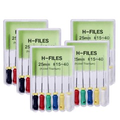 Dental Endo Root Canal Files NITI REAMERS K-Files #15-40 21mm 25mm Hand Use