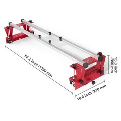 VEVOR Router Sled Adjustable Wood Slab Flattening Mill Router Jig 64″ Length