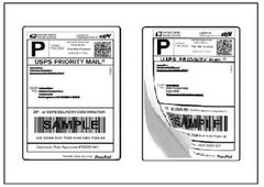 Pro Office 600 Self Adhesive Shipping Labels Round Corner blank shipping labels