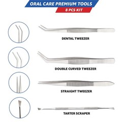 Dental Hygiene kit Dental tool Set Cleaning Kit Dental Oral Cleaning Probe Set