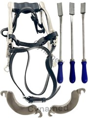 Equine Horse Mouth Gag, Dental Float Rasp Straight UP Down Veterinary Instrument