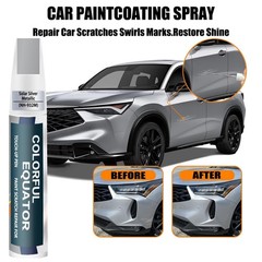 NH932M Solar Silver Metallic Car Touch Up Paint Pen Scratch Repair Acura