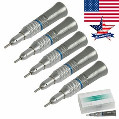 SEASKY Dental Straight Handpiece Slow Low Speed 1:1 Nosecone HP fit NSK