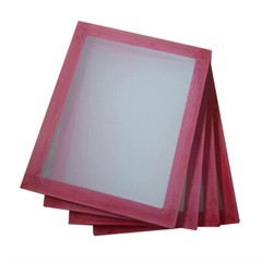 6pcs 20″ x 24″ Aluminum Frame with 180 White Mesh Silk Screen Printing Screens