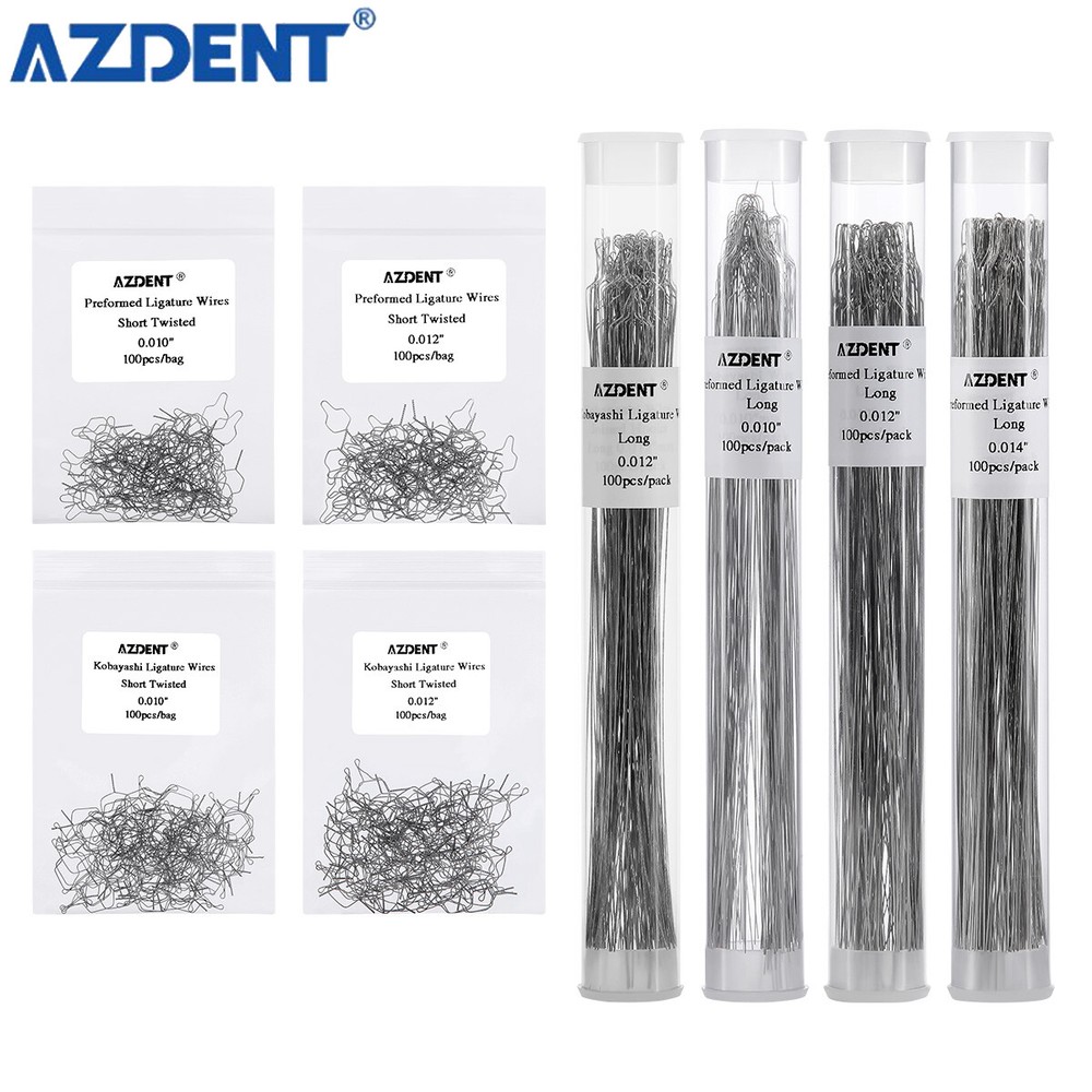 Dental Orthodontic Wire Preformed/Kobayashi Ligature Wire Ties Long /Short Twist