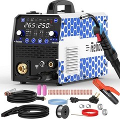Reboot 250A 8-in-1 MIG/TIG/Stick RBM2500 PRO+500A Holder,120/240V Full Kit .