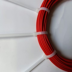 Zip Ties 4 inch 1000 pcs Cable Zip Ties with 18 Pounds Tensile Strength, White