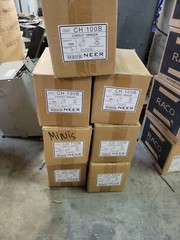 1- BOX OF 100 NEER CH100B Conduit Hanger, 3/4″, Steel NEW OLD STOCK