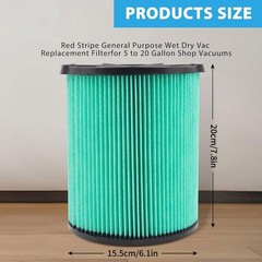 New Cartridge Vacuum HEPA Filter Suitable For Craftsman 5-20 Gallon Replace Part