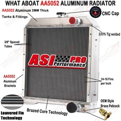 ASI 4-Row Radiator Fit Case IH International 5120 5130 5140 5220 5230 #104753A1