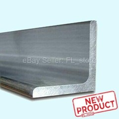 Aluminum Angle 3/8″ x 3″ x 3″ x 4 Feet Unpolished Alloy 6061 90 Degrees Stock