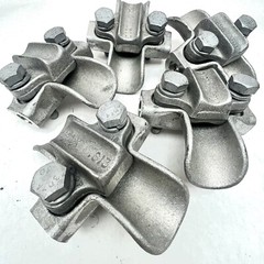 LOT OF 5 (M) F336653 POWER ACT-118.50-1.18 ALUMINUM TRUNNION CLAMP POWER LI