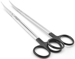 JARIT 102-302 Surgical Curved Face Lift Supercut Serrated Jamison Scissors 7″