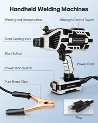 Saker Portable Electric Welding Machine,110V Portable Welder Handheld with IG