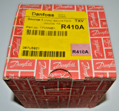 DANFOSS 1TVM4B1 TXV EXPANSION VALVE R-410A, 5/8″ Inlet, 5/8″ Outlet NEW SURPLUS
